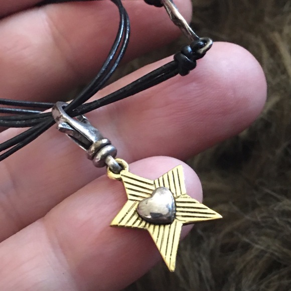 Silpada Charm 925 sterling leather cord bracelet - Picture 10 of 11